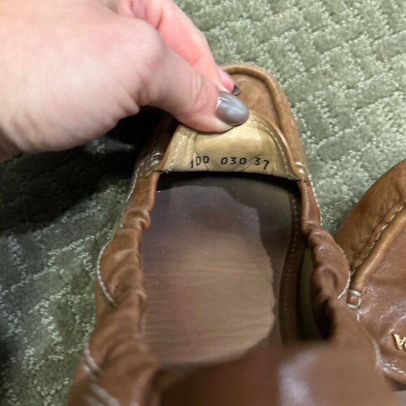 Prada Brown Scrunch Loafers (37) - Picture 3 of 3
